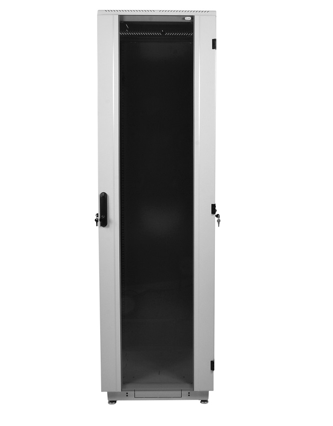 ЦМО ШТК-М-33.6.8-1ААА-9005 Шкаф телекоммуникационный напольный 33U (600х800) дверь стекло, черный