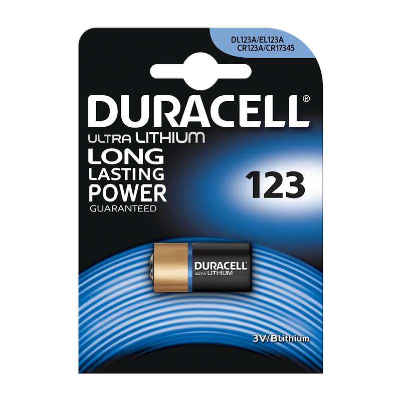 Duracell Ultra CR123A Батарея (1шт/уп)