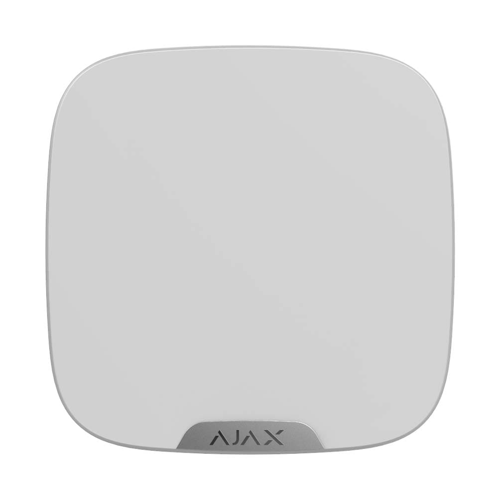 Ajax StreetSiren Double Deck (White) (20337.61.WH1) Беспроводная уличная сирена для брендированной лицевой панели, крепление в комплекте