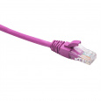 RJ45-RJ45 U/UTP Cat.5e LSZH нг(А)-HF (DR-181725), Патч-корд (коммутационный шнур) 15м, маджента