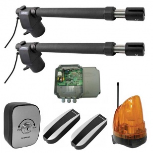 Doorhan SW - 2500KIT комплект привода, в составе набор приводов DHSW2500, блок управления PCB - SW, фотоэлементы Photocell - N, ключ - кнопка Keyswitch - N, лампа сигнальная Lamp