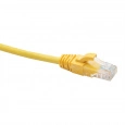 RJ45-RJ45 U/UTP Cat.5e LSZH нг(А)-HF (DR-181425), Патч-корд (коммутационный шнур) 15м, желтый