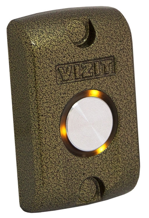 VIZIT "EXIT 500" Кнопка управления выходом и аварийным разблокированием электромагнитного замка, не менее 500 000 циклов
