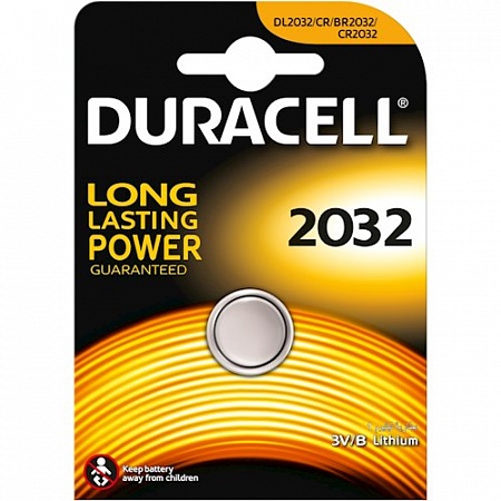 Duracell DL2032 CR2032 Батарея (1шт/уп)