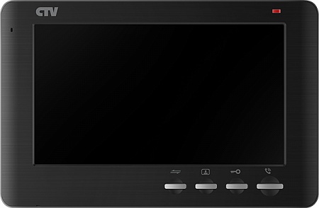 CTV M1700 SE (Black) Монитор видеодомофона, цветной 7&amp;quot;