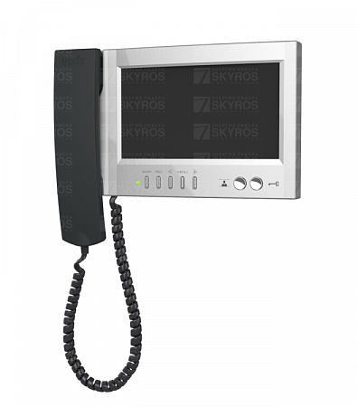 VIZIT - M467МS (Silver) Монитор цветного видеодомофона, 7&quot;, память до 250 ч/б кадров, серебро