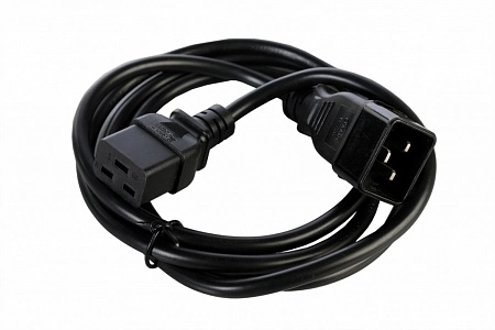 Rem R-16-Cord-C19-C20-3 Шнур питания с заземлением IEC 60320 C19/IEC 60320 C20,16А/250В (3x1,5), 3м