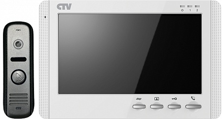 CTV M1700M (White) Монитор цветного видеодомофона