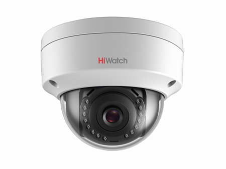 HiWatch DS-I402(B) (2.8) 4Mp Уличная купольная IP-видеокамера, 1/3'' Progressive Scan CMOS, 20к/с @(2560×1440, 2304×1296, 1920×1080, 1280×720), H.265/H.265+/H.264/H.264+/MJPEG, 100°, ИК-фильтр, 0.01Лк@F1.2, DWDR/ROI/3D DNR/BLC/Smart ИК, 32кбит/с-8Мбит/с,