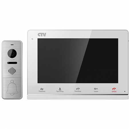 CTV DP3700 (White) Комплект цветного видеодомофона